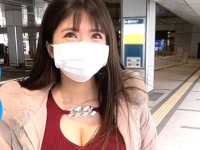 男優の電話帳企画で大量潮吹きしてエッチに乱れちゃう172cm長身Hカップ巨乳ボディの19歳ちゃん！_の画像