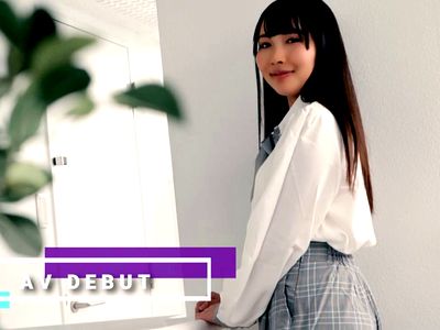 【新人＠デビューセックス】エッチに乱れちゃう黒髪清楚のお嬢様JD！プロちんこ相手の3P体験で悶絶！_の画像