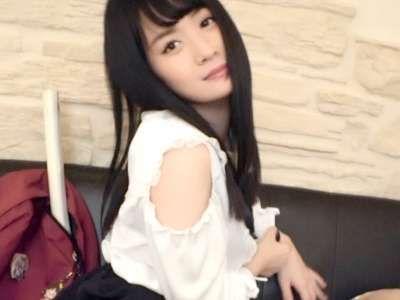 ラブホの企画でエッチに乱れちゃう黒髪ロング清楚系ビッチのヲタサー姫JD！手コキ亀頭舐めフェラもあるよ！_の画像